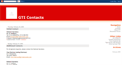 Desktop Screenshot of gticontacts.blogspot.com