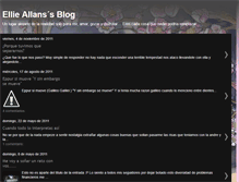 Tablet Screenshot of ellieallans.blogspot.com