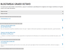 Tablet Screenshot of blogtareasoctavo.blogspot.com