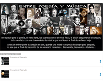 Tablet Screenshot of entrepoesiaymusica.blogspot.com