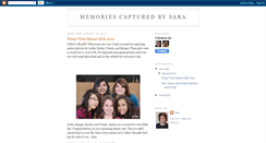 Desktop Screenshot of memoriescapturedbysara.blogspot.com