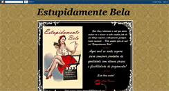 Desktop Screenshot of estupidamentebela.blogspot.com