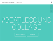 Tablet Screenshot of beatlesoundcollage.blogspot.com
