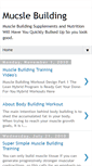 Mobile Screenshot of bulk-muscle-building.blogspot.com