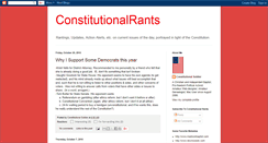 Desktop Screenshot of constitutionalrants.blogspot.com