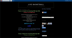 Desktop Screenshot of live-basketball.blogspot.com