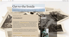 Desktop Screenshot of gettotheinside.blogspot.com
