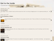 Tablet Screenshot of gettotheinside.blogspot.com