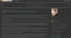 Desktop Screenshot of anonymoussecs.blogspot.com