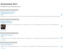 Tablet Screenshot of anonymoussecs.blogspot.com