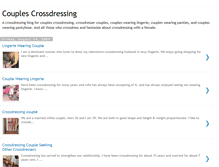 Tablet Screenshot of couplescrossdressing.blogspot.com