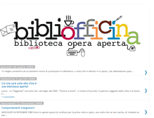 Tablet Screenshot of bibliofficina.blogspot.com