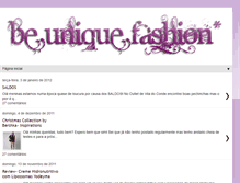 Tablet Screenshot of beuniquefashion.blogspot.com