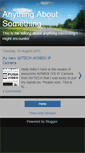 Mobile Screenshot of anythingcango.blogspot.com