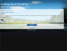 Tablet Screenshot of anythingcango.blogspot.com