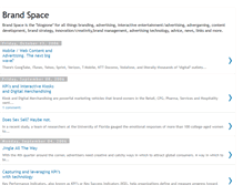 Tablet Screenshot of brandspace.blogspot.com