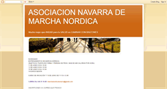 Desktop Screenshot of marchanordicanavarra.blogspot.com