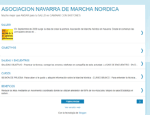Tablet Screenshot of marchanordicanavarra.blogspot.com