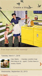 Mobile Screenshot of fourboysandalittlemummy.blogspot.com