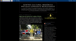 Desktop Screenshot of antiguoconventomercedario.blogspot.com