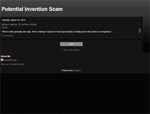 Tablet Screenshot of inventionscam.blogspot.com