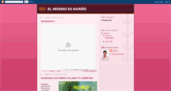 Desktop Screenshot of elingeniodenario.blogspot.com