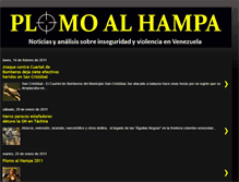 Tablet Screenshot of plomoalhampavenezuela.blogspot.com