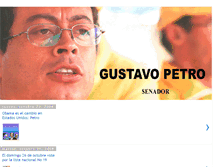 Tablet Screenshot of gustavopetro.blogspot.com