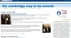 Desktop Screenshot of cambridge-waytobe.blogspot.com