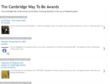 Tablet Screenshot of cambridge-waytobe.blogspot.com