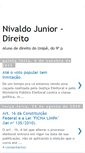 Mobile Screenshot of nivaldojuniordireito.blogspot.com