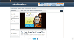 Desktop Screenshot of onlinemoneygunny.blogspot.com