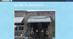 Desktop Screenshot of mylifeincharleston.blogspot.com