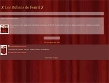 Tablet Screenshot of les-rubans-de-fenril.blogspot.com