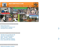 Tablet Screenshot of bioarquitectura-bioconstruccion.blogspot.com