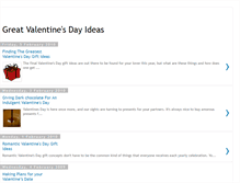 Tablet Screenshot of greatvalentinesdayideas.blogspot.com