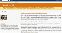 Desktop Screenshot of inspiredhr.blogspot.com