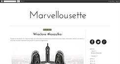 Desktop Screenshot of marvellousette.blogspot.com