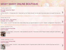 Tablet Screenshot of missy-sassy.blogspot.com