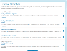 Tablet Screenshot of hyundaimanuals.blogspot.com