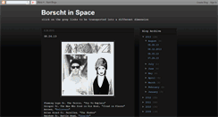 Desktop Screenshot of borschtinspace.blogspot.com