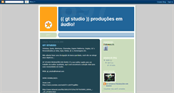 Desktop Screenshot of gtstudioo.blogspot.com