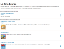 Tablet Screenshot of lazonagrafica.blogspot.com