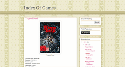 Desktop Screenshot of index-of-games.blogspot.com