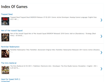 Tablet Screenshot of index-of-games.blogspot.com