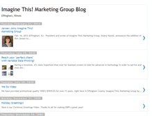 Tablet Screenshot of imaginethismarketinggroup.blogspot.com