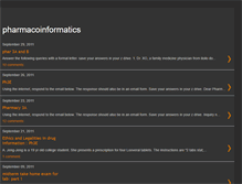 Tablet Screenshot of pharminformatics.blogspot.com