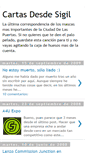 Mobile Screenshot of cartasdesdesigil.blogspot.com