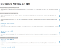 Tablet Screenshot of inteligenciaartificialdeltesi.blogspot.com