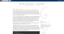 Desktop Screenshot of davidgolightly.blogspot.com